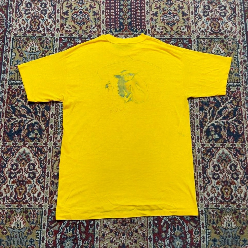 VTG‎ 1989 Camel Cigarettes Joe Camel Smooth Character tshirt L USA faded thin